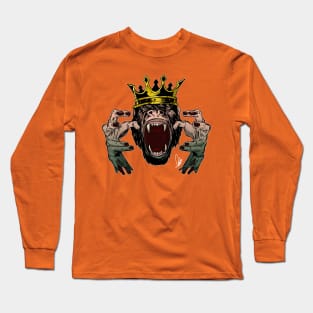 Gorila zombie Long Sleeve T-Shirt